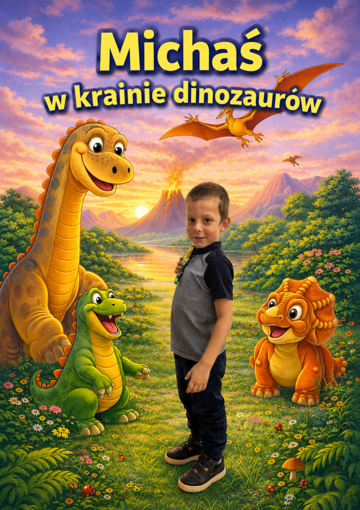 Książka personalizowana dla chłopca ze zdjęciem