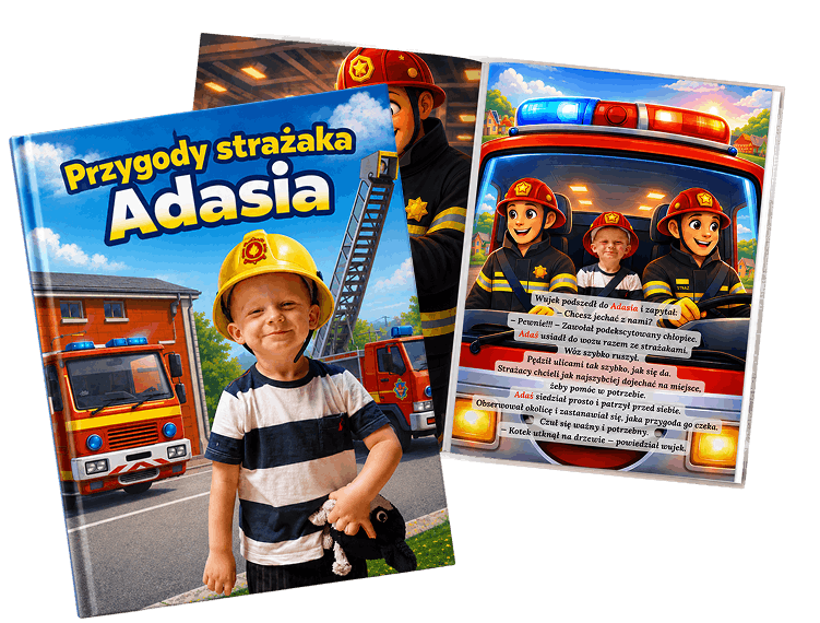 Bajka personalizowana o strażaku dla dziecka